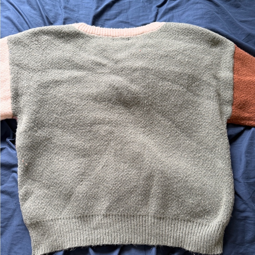 Universal Thread Multicolor Crew Neck Sweater - image 4